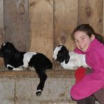 SONY DSC Eve with some Boer goat kids